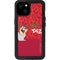 Looney Tunes Tasmanian Devil Swirl iPhone 15 Plus Waterproof Case